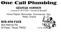One Call Plumbing